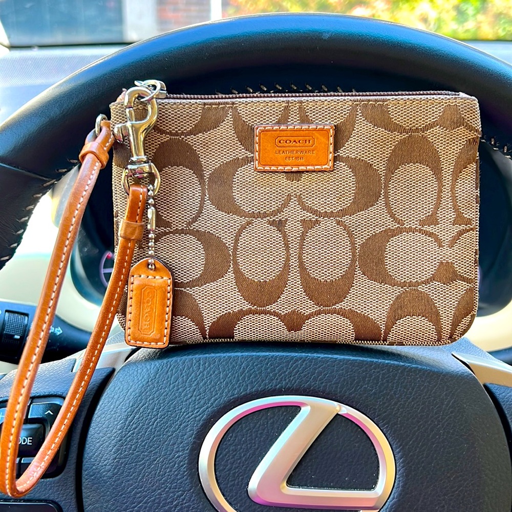 Coach Wristlet